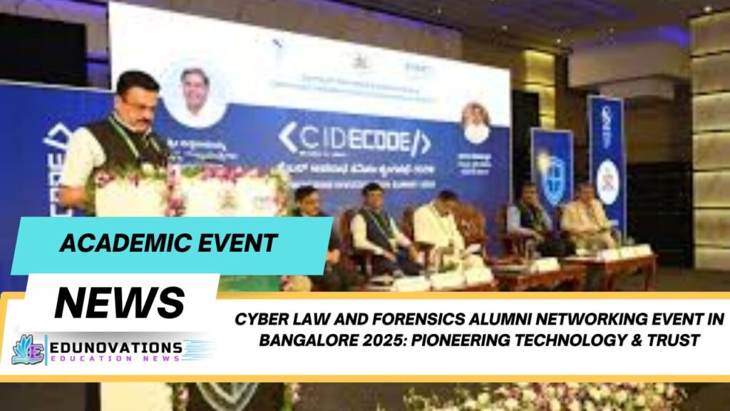 Cyber Law and Forensics alumni networking event in Bangalore 2025