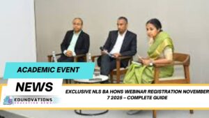 NLS BA Hons webinar registration November 7 2025
