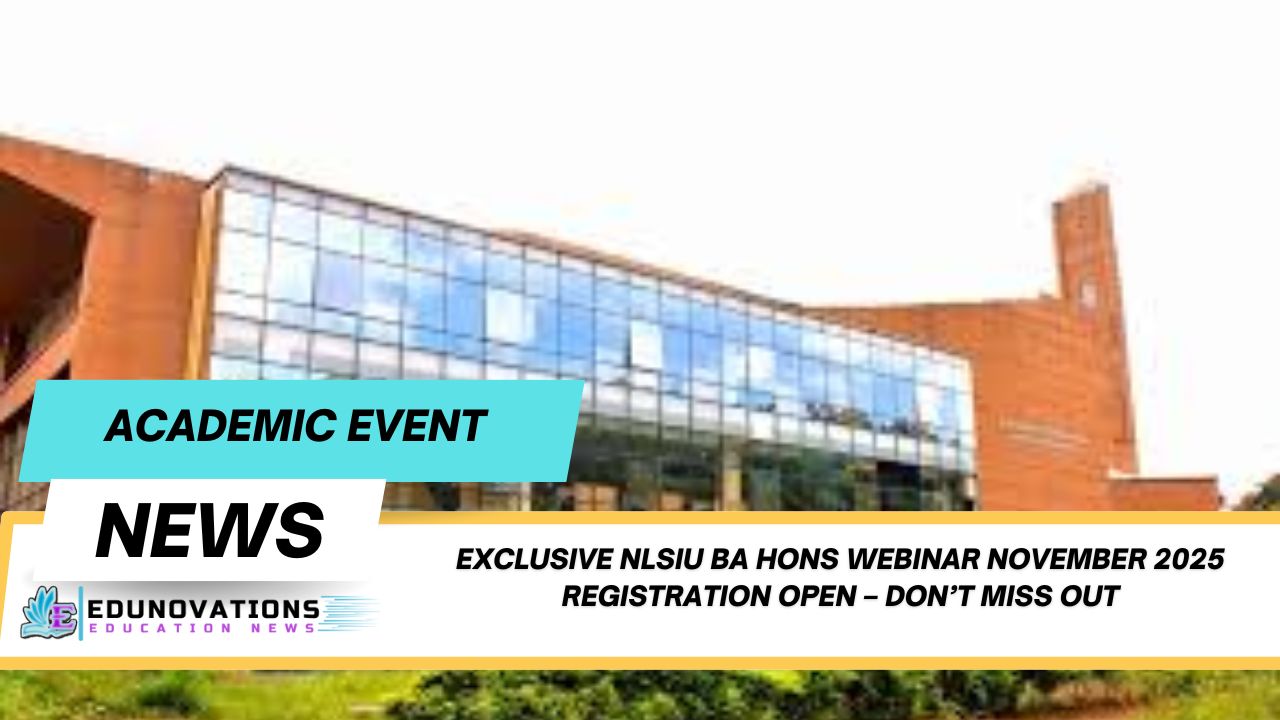 NLSIU BA Hons webinar November 2025 registration