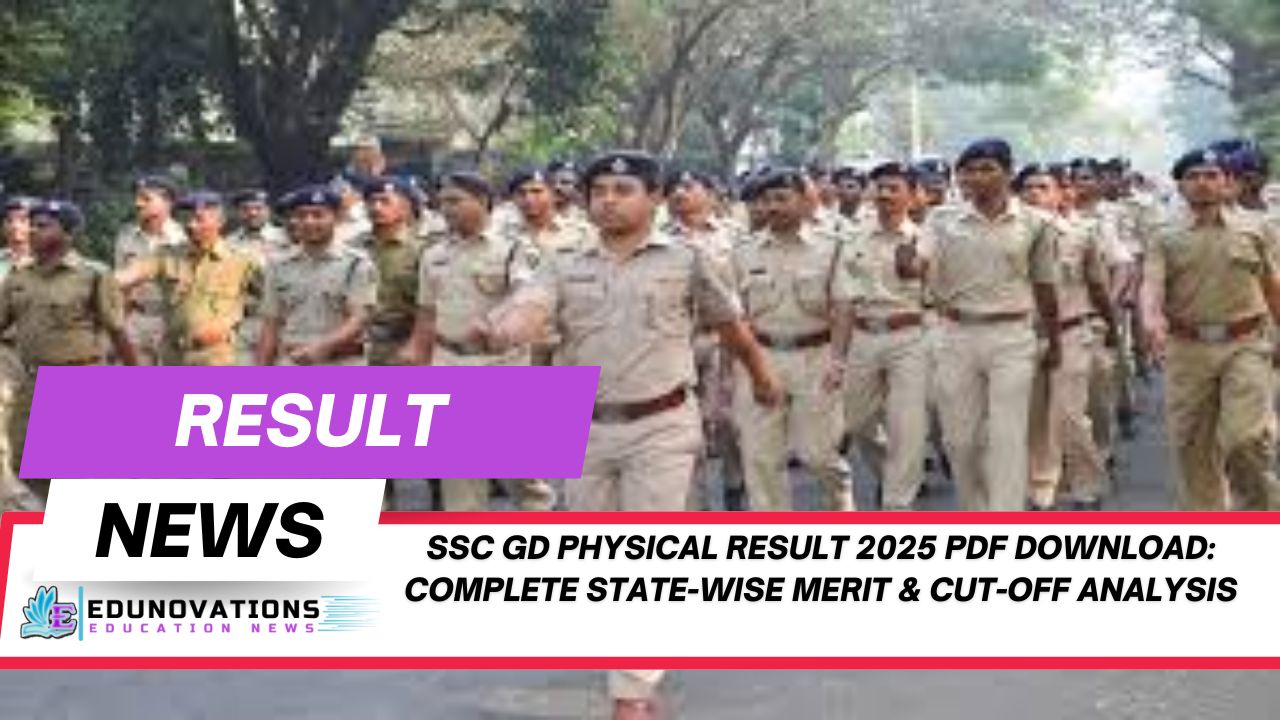 SSC GD Physical Result 2025 PDF Download