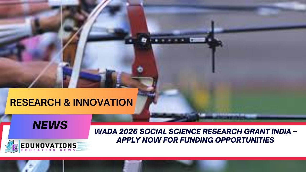 WADA 2026 Social Science Research Grant India