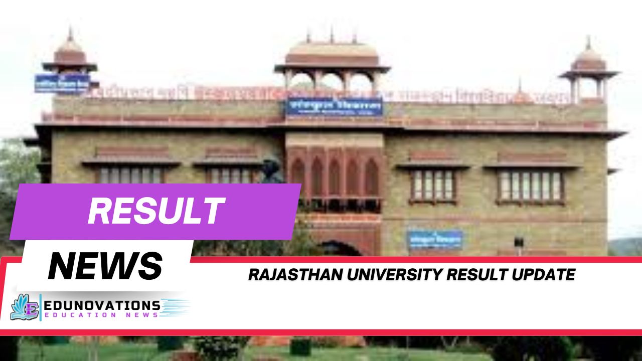 2025 राजस्थान यूनिवर्सिटी रिजल्ट डाउनलोड मार्कशीट PDF