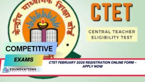 CTET February 2026 registration online form