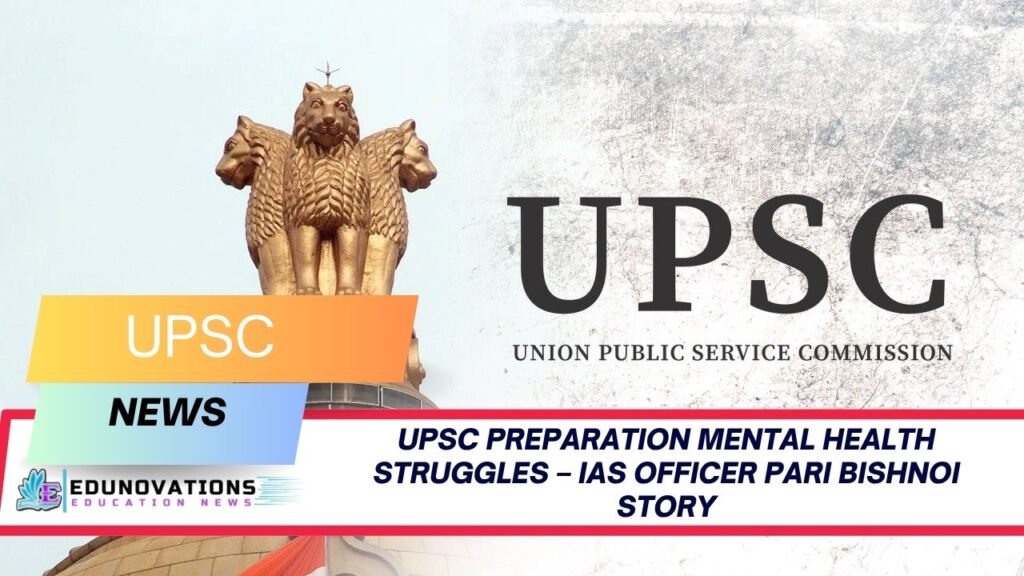 UPSC preparation mental health struggles