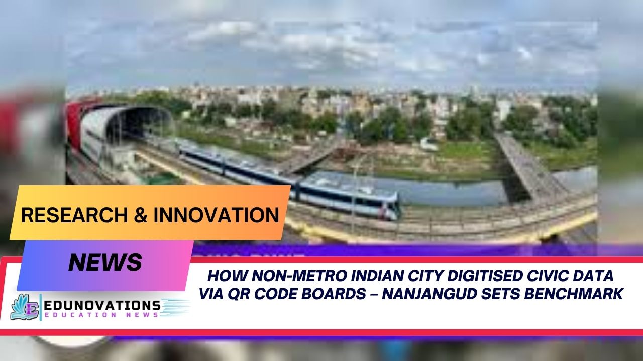 how non-metro indian city digitised civic data via qr code boards