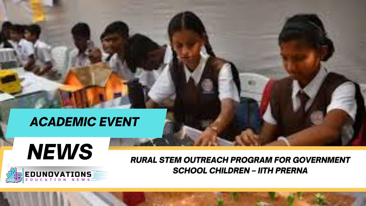 rural STEM outreach program for government school children