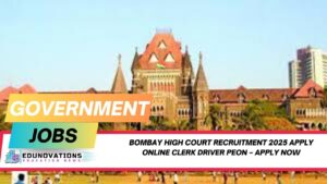 Bombay High Court recruitment 2025 apply online clerk driver peon
