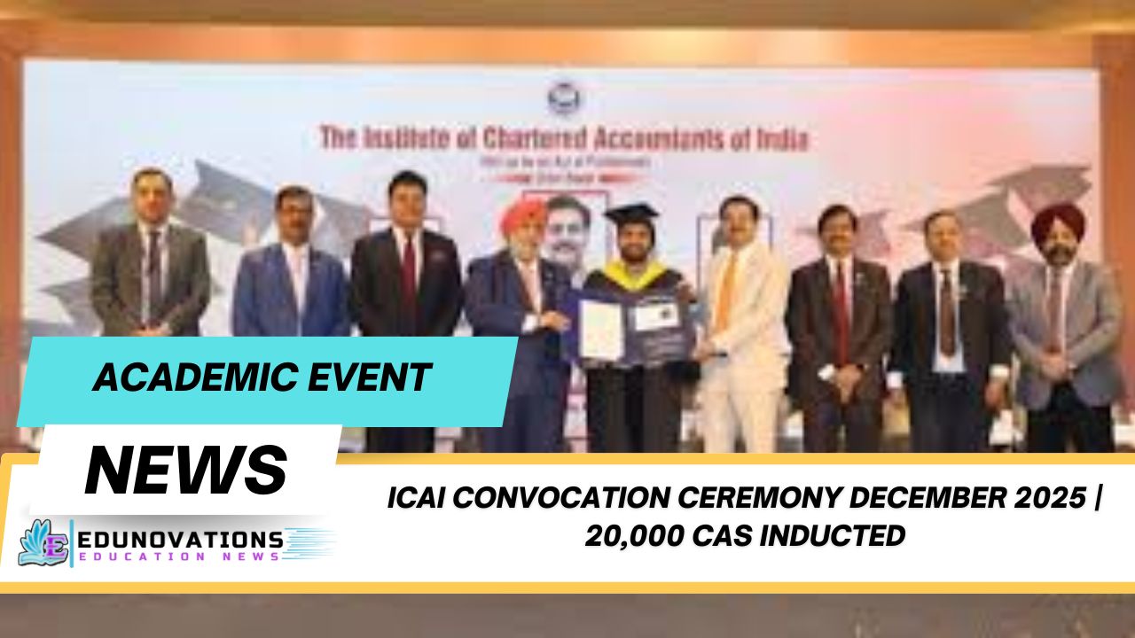 ICAI convocation ceremony December 2025