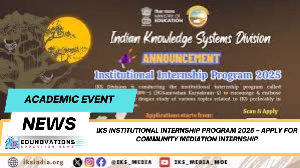 IKS Institutional Internship Program 2025