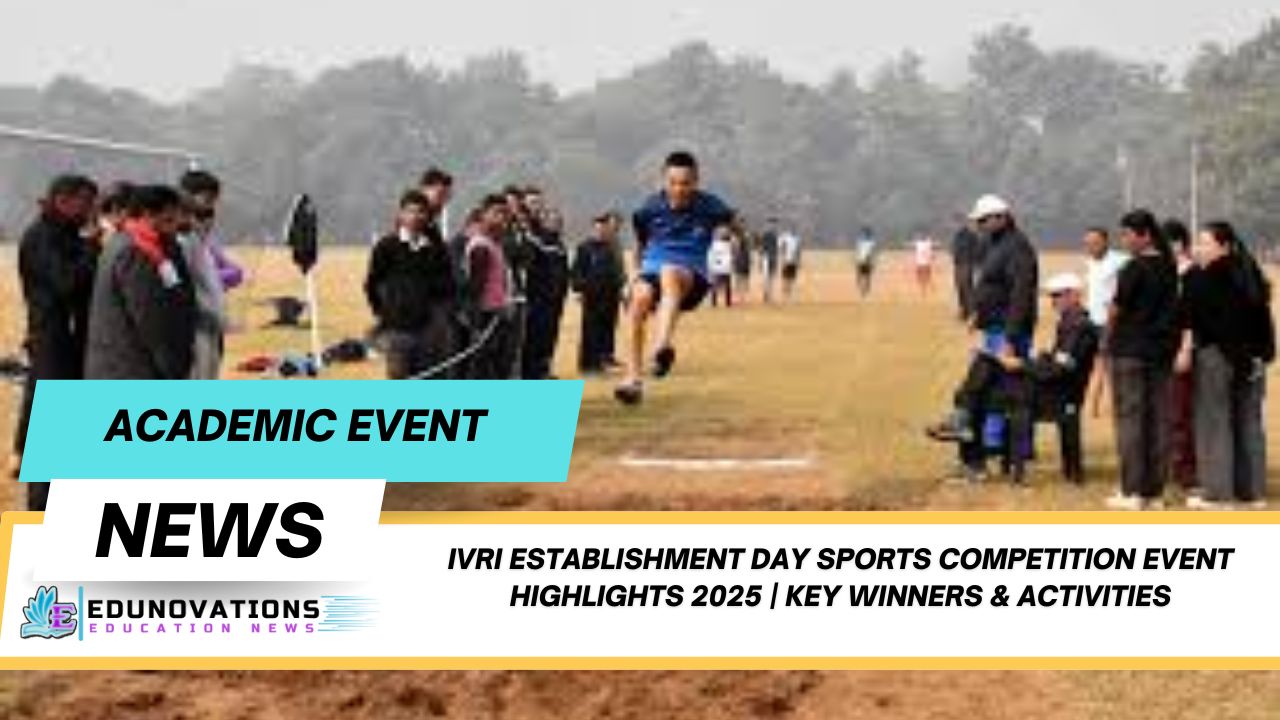 IVRI Establishment Day Sports Competition Event Highlights 2025