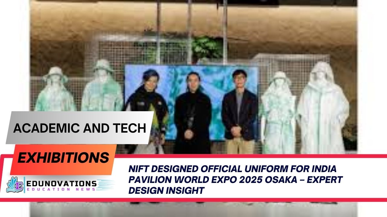 NIFT designed official uniform for India Pavilion World Expo 2025 Osaka
