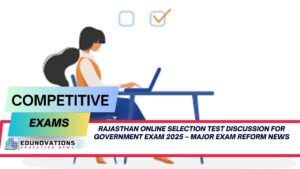 Rajasthan online selection test discussion for government exam 2025