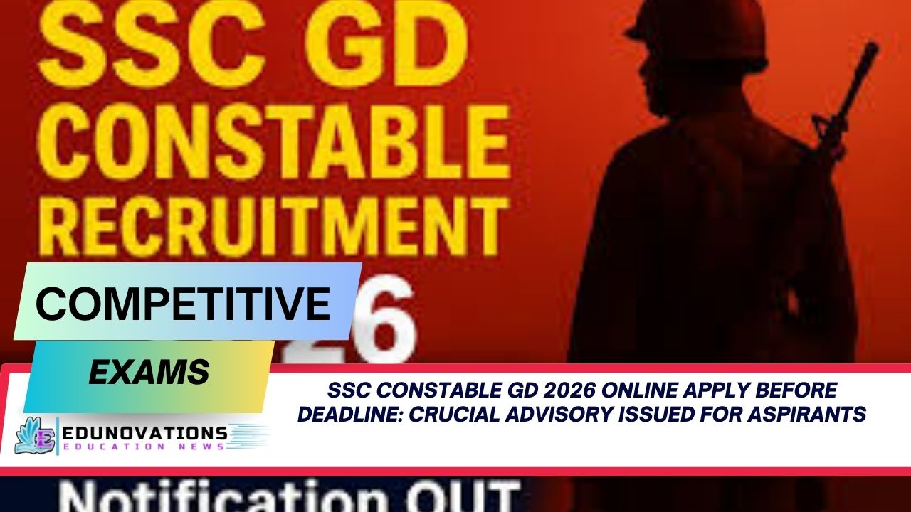 SSC Constable GD 2026 online apply before deadline