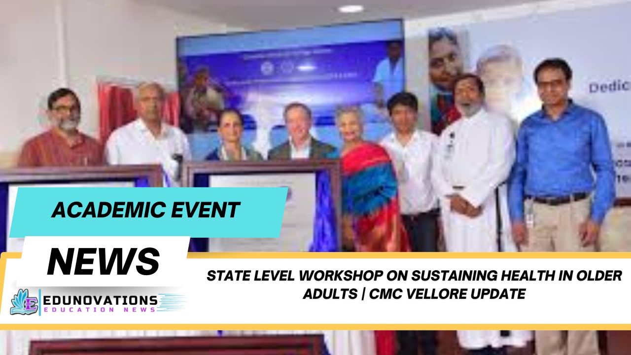 State Level Workshop on Sustaining Health in Older Adults