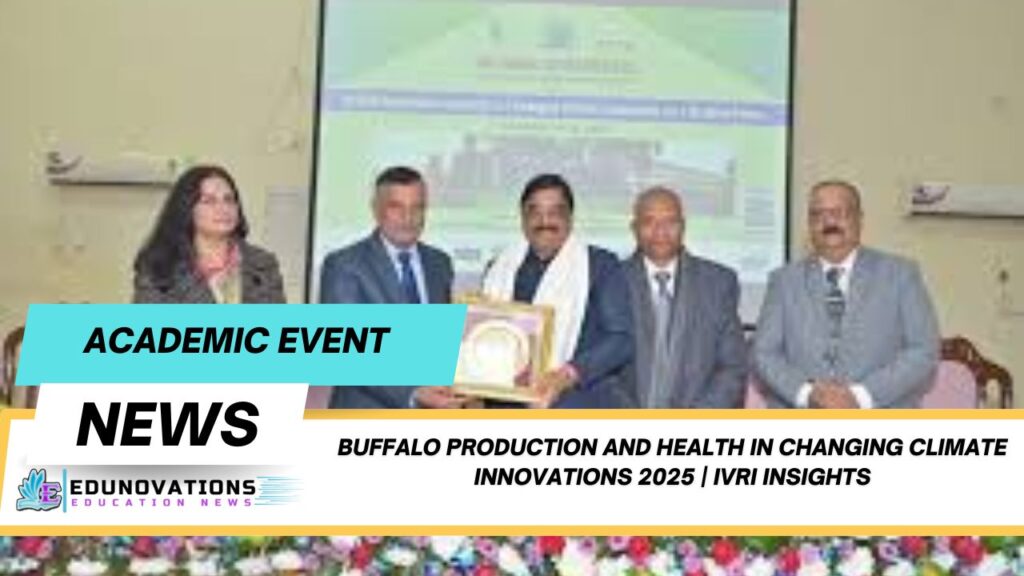 buffalo production and health in changing climate innovations 2025