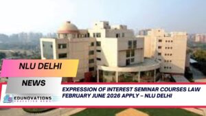 expression of interest seminar courses law February June 2026 apply