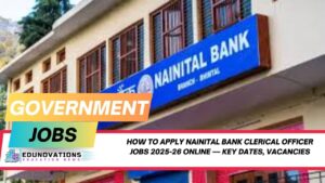 how to apply Nainital Bank clerical officer jobs 2025-26 online