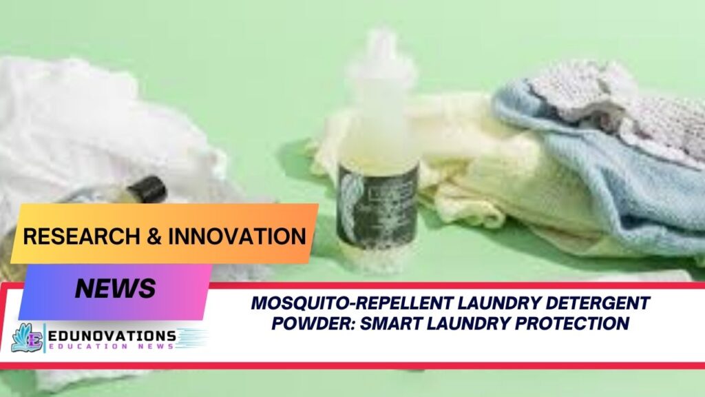 mosquito-repellent laundry detergent powder