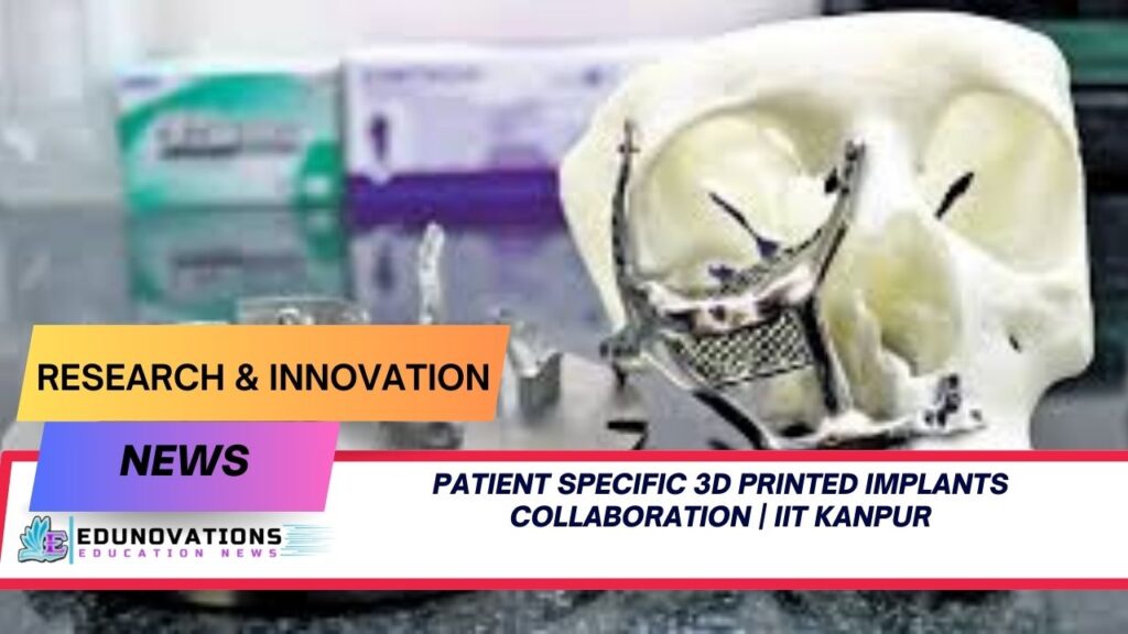 patient specific 3D printed implants collaboration