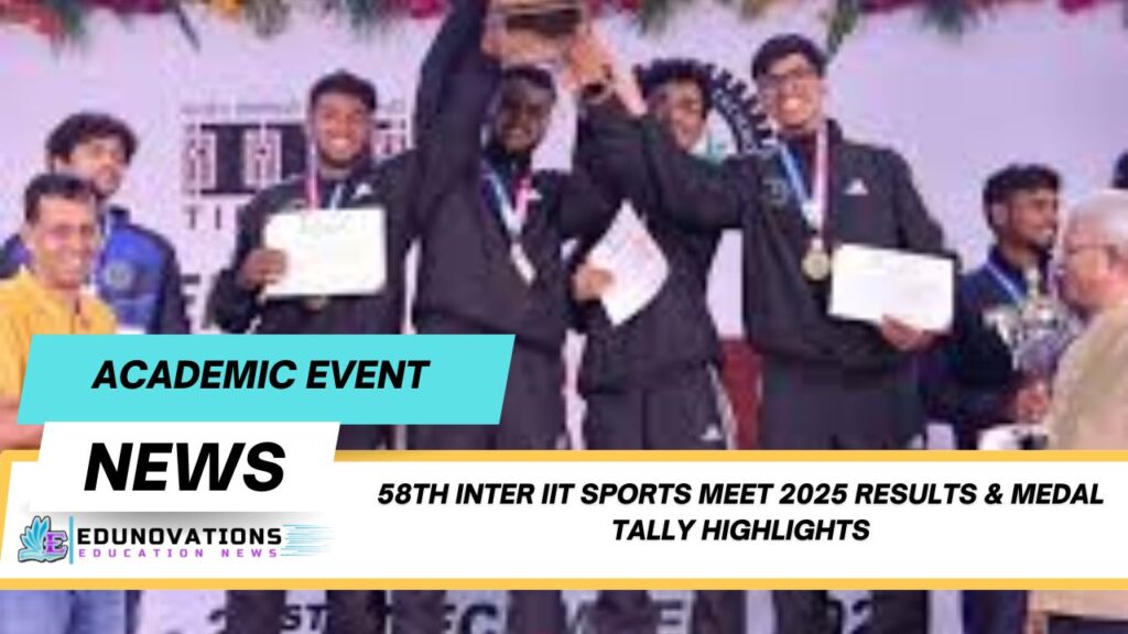 58th Inter IIT Sports Meet 2025