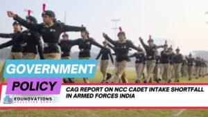 CAG report on NCC cadet intake shortfall in armed forces India