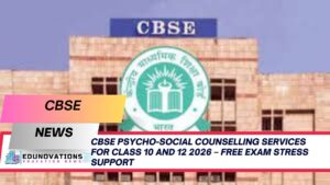 CBSE psycho-social counselling services for Class 10 and 12 2026