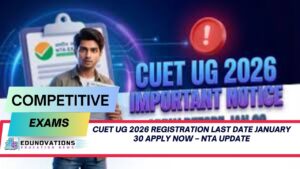 CUET UG 2026 registration last date January 30 apply now