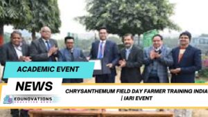 Chrysanthemum Field Day farmer training India