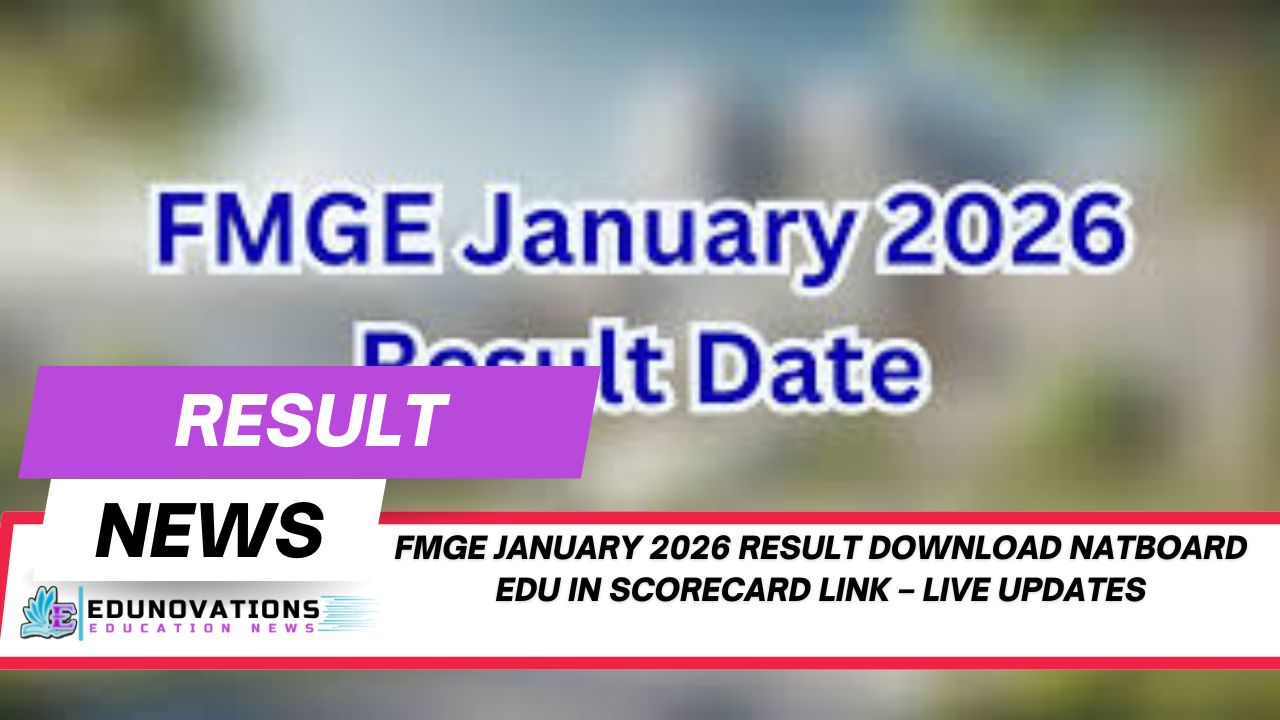 FMGE January 2026 result download natboard edu in scorecard link