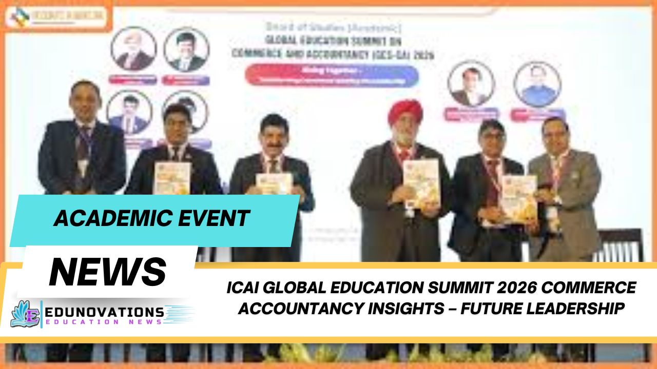ICAI Global Education Summit 2026 commerce accountancy insights