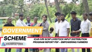 ICAR-IVRI SCSP livestock input distribution program report PDF