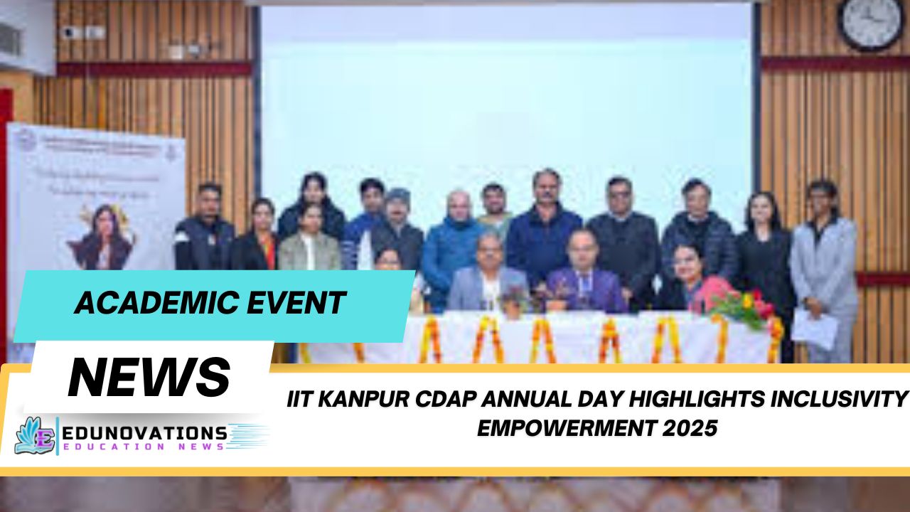 IIT Kanpur CDAP Annual Day Highlights Inclusivity Empowerment 2025