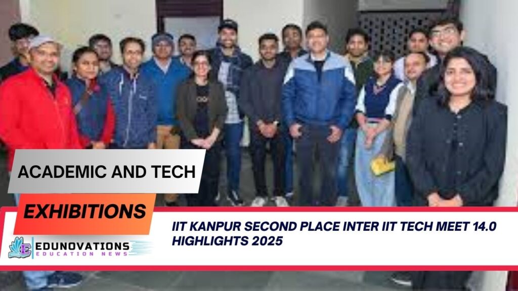 IIT Kanpur second place Inter IIT Tech Meet 14.0 highlights