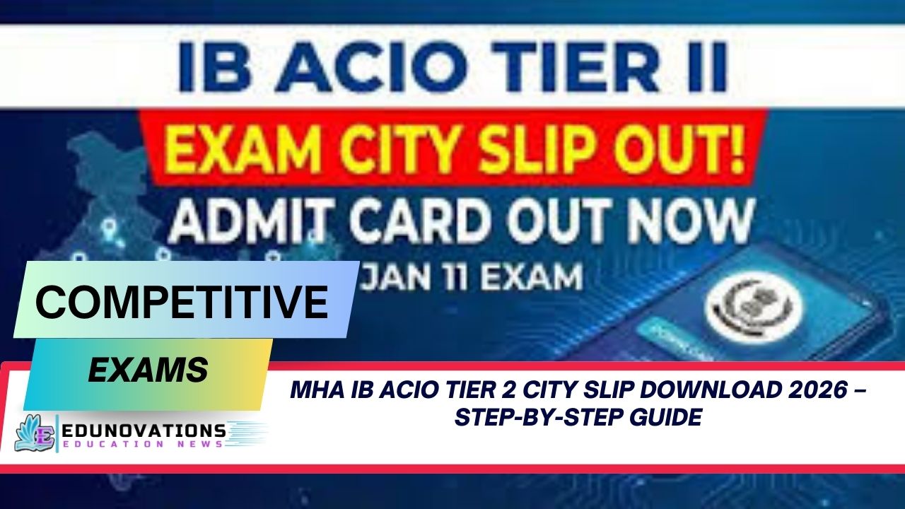 MHA IB ACIO Tier 2 city slip download 2026