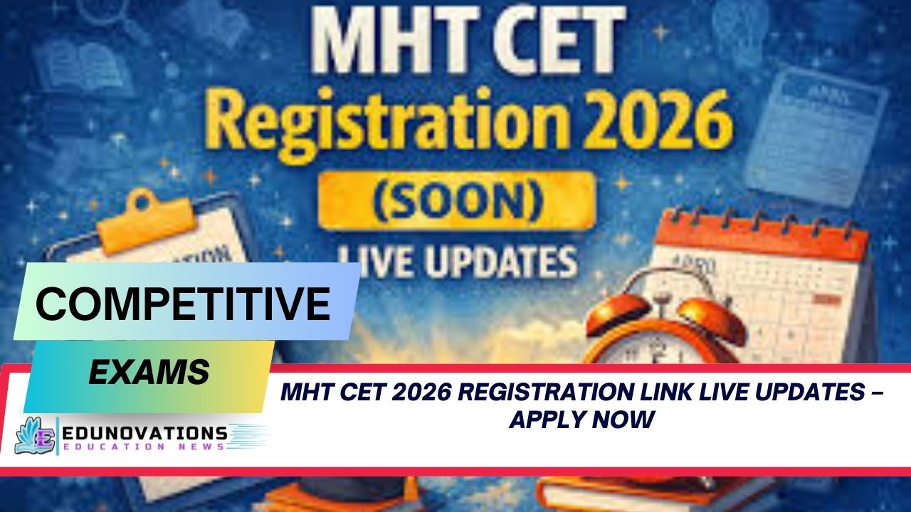 MHT CET 2026 registration link live updates