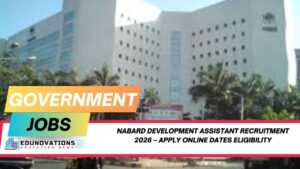 NABARD Development Assistant Recruitment 2026 apply online dates eligibility