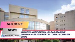 NLU Delhi Notification