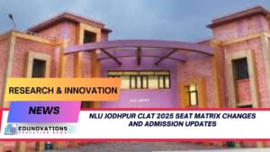 NLU Jodhpur CLAT 2025 seat matrix changes and admission updates