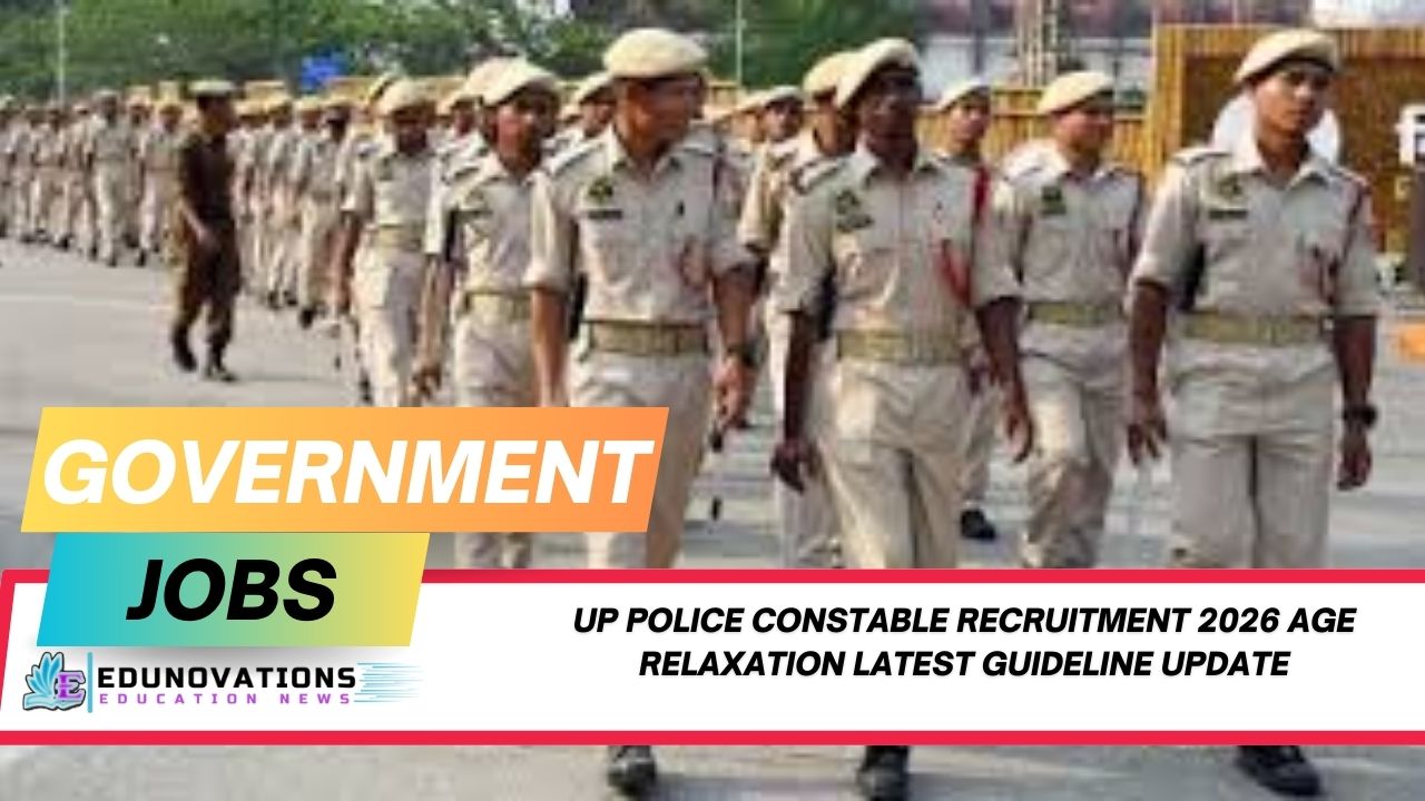 UP Police Constable recruitment 2026 age relaxation latest guideline update