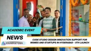 coDE studio design innovation support for MSMEs and startups in Hyderabad