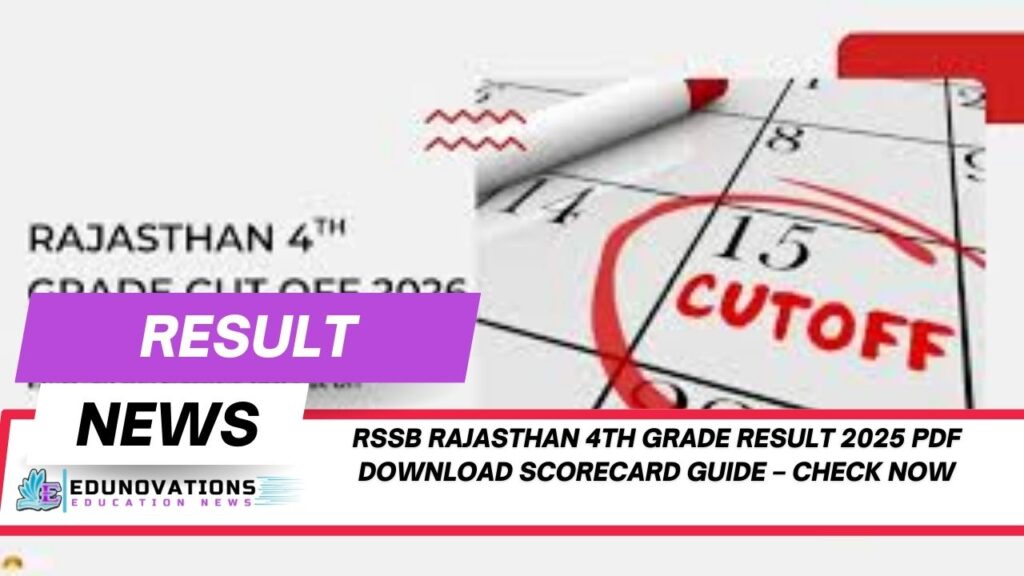 rssb rajasthan 4th grade result 2025 pdf download scorecard guide