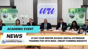 21-day ICAR Winter School digital extension training for vets India
