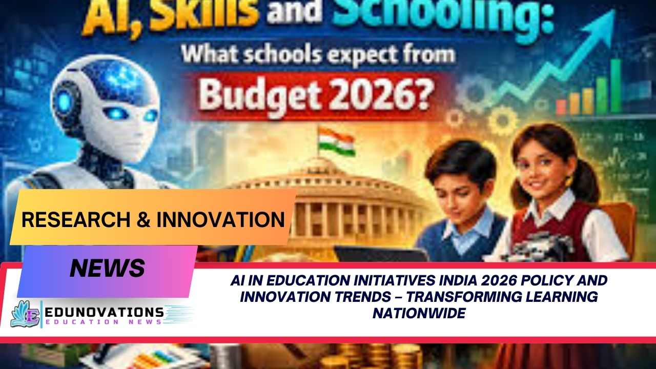 AI in education initiatives India 2026 policy and innovation trends