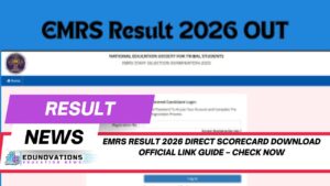 EMRS Result 2026 direct scorecard download official link guide