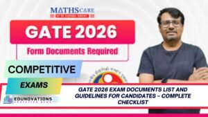 GATE 2026 exam documents list and guidelines for candidates