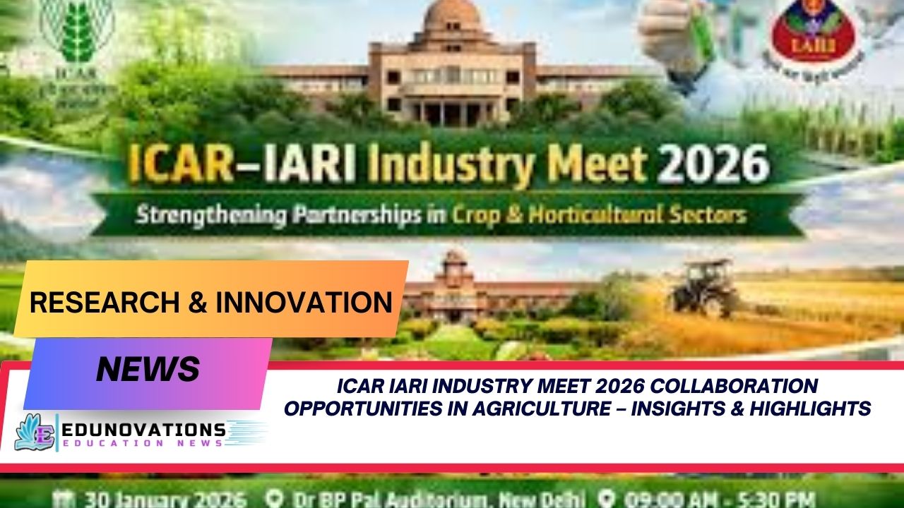 ICAR IARI Industry Meet 2026 collaboration opportunities in agriculture