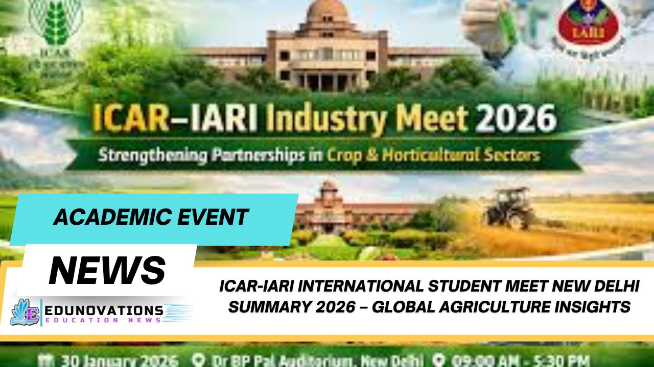 ICAR-IARI international student meet New Delhi summary 2026