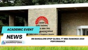 IIM Bangalore EPGP global FT MBA rankings 2026 performance