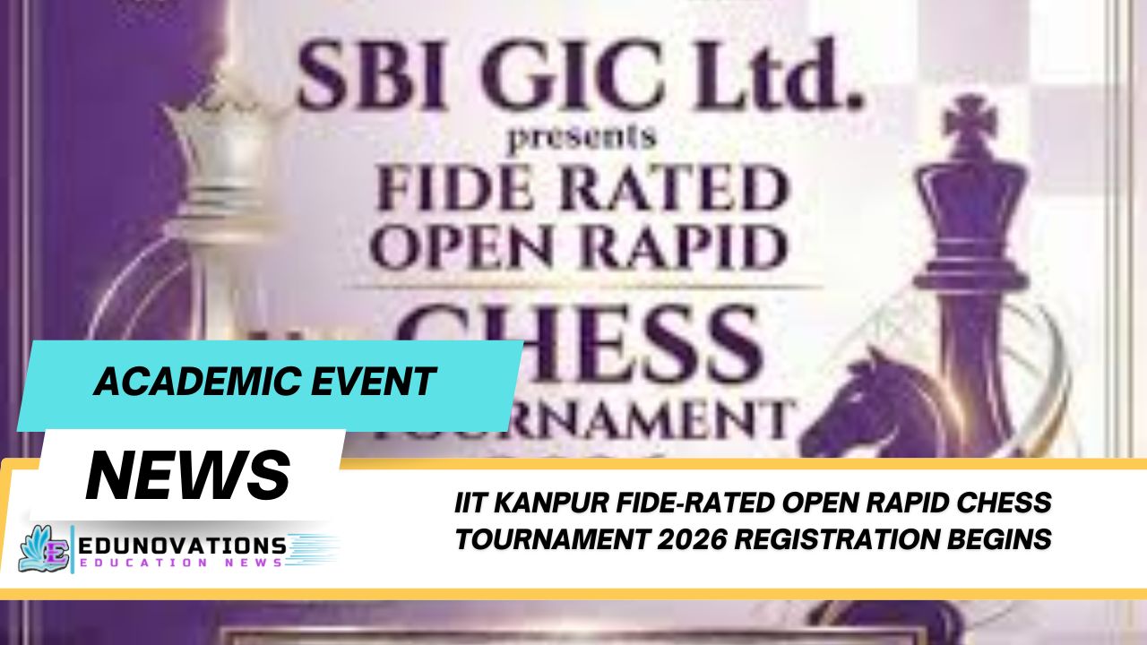 IIT Kanpur FIDE‑Rated Open Rapid Chess Tournament 2026 registration