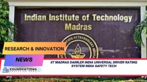 IIT Madras Daimler India universal driver rating system India safety tech
